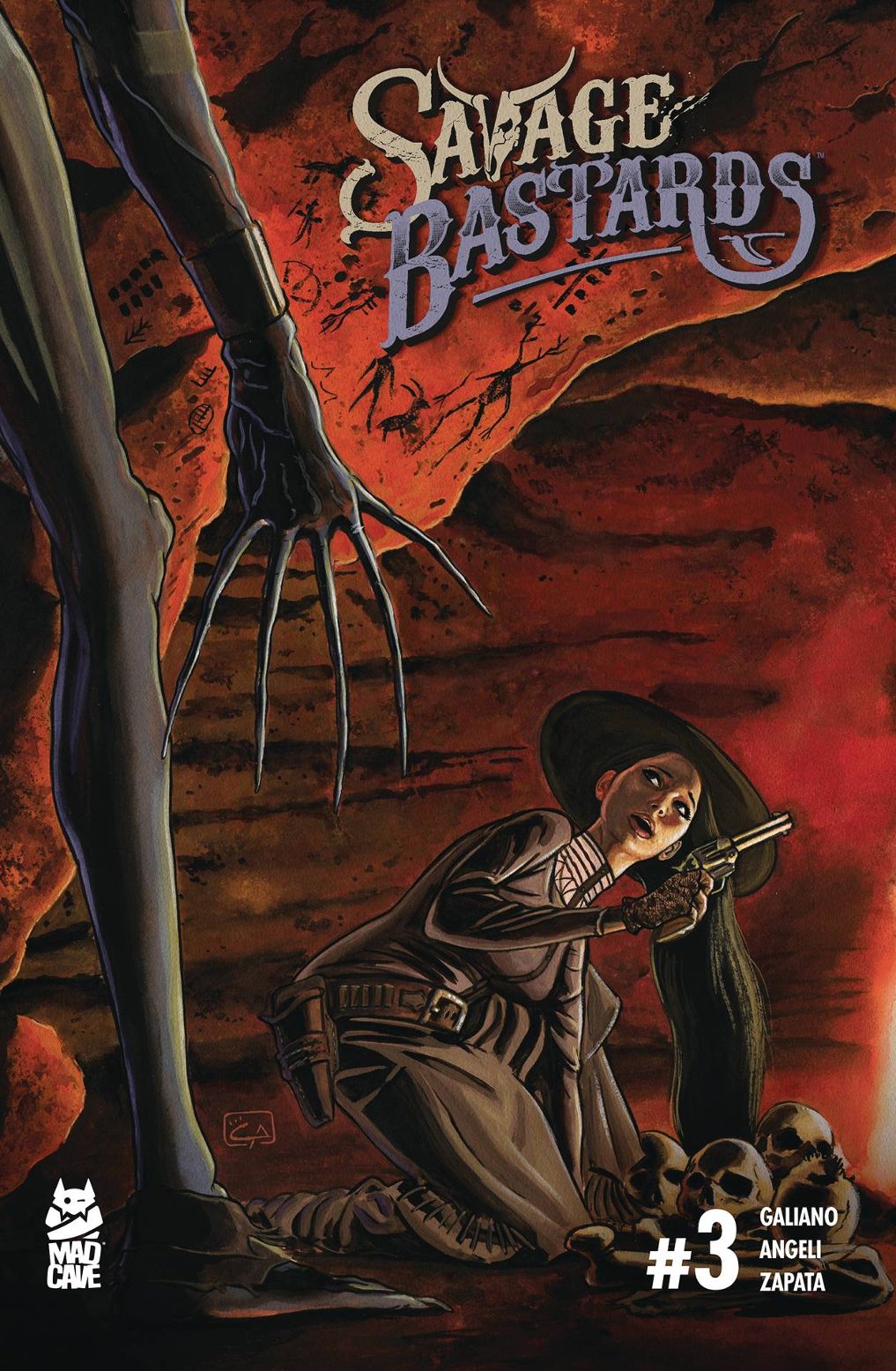 Savage Bastards # 3 (Mad Cave 2020)