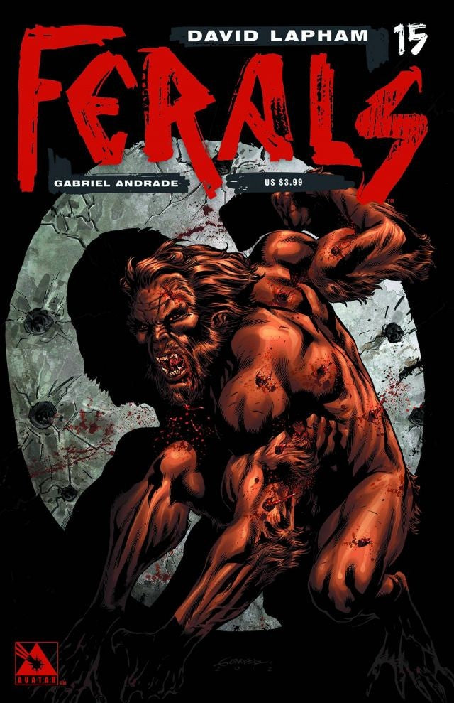 Ferals # 15 (Avatar Comics 2013)