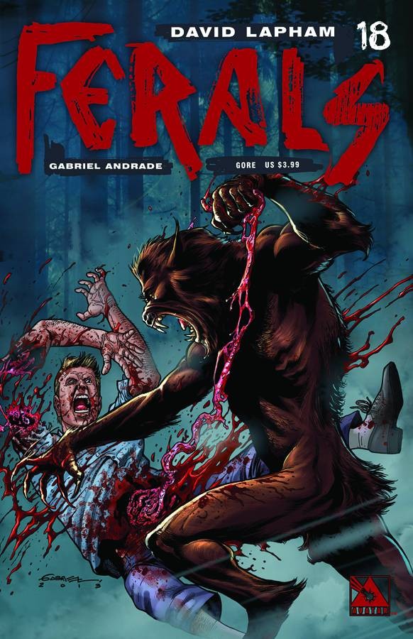 Ferals # 18 (Avatar Comics 2013) Gore Variant Cover
