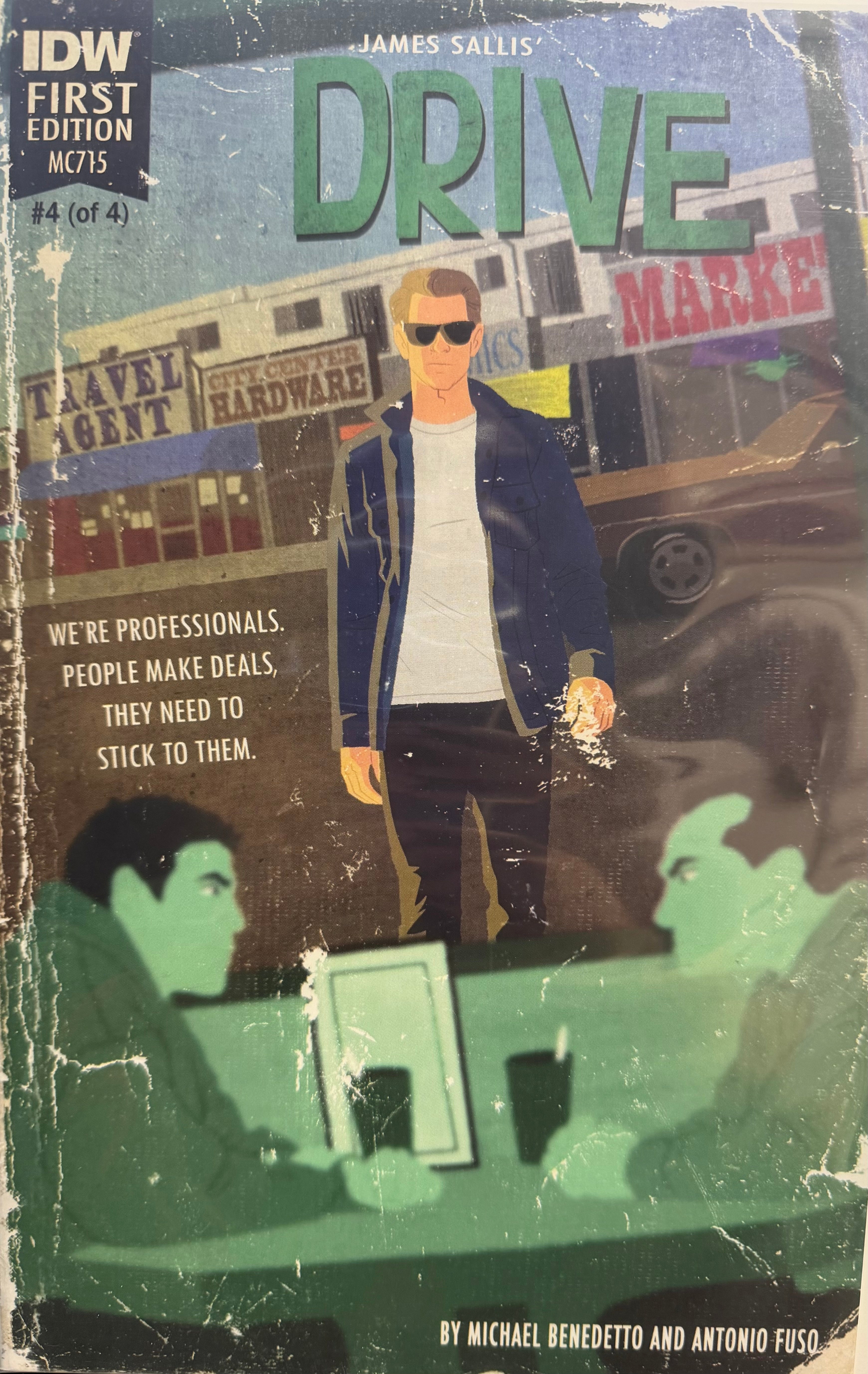 James Sallis' Drive # 4 (IDW Comics 2015)