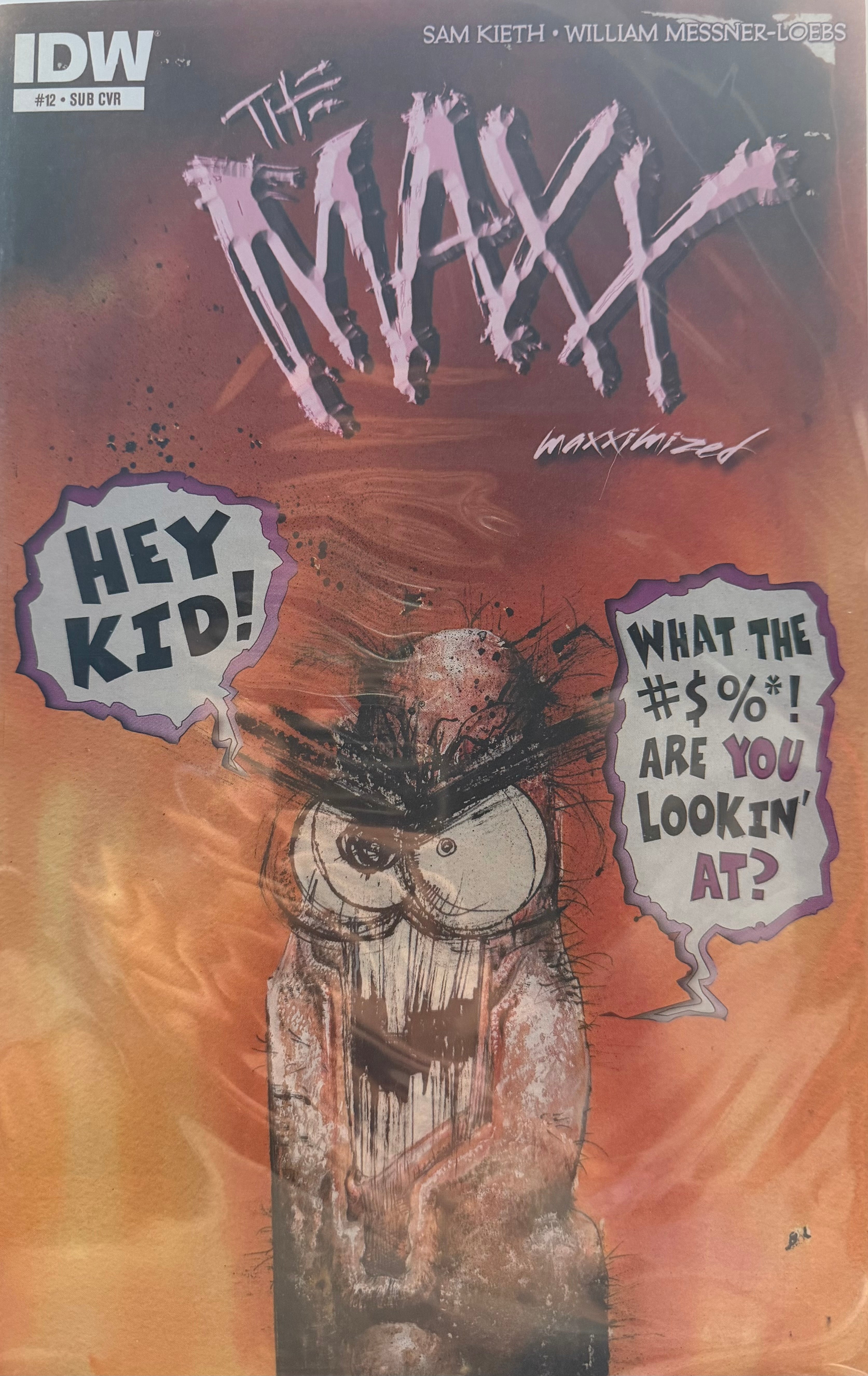 Maxx Maxximized # 12 - Subscription Variant Cover (IDW Comics 2014)