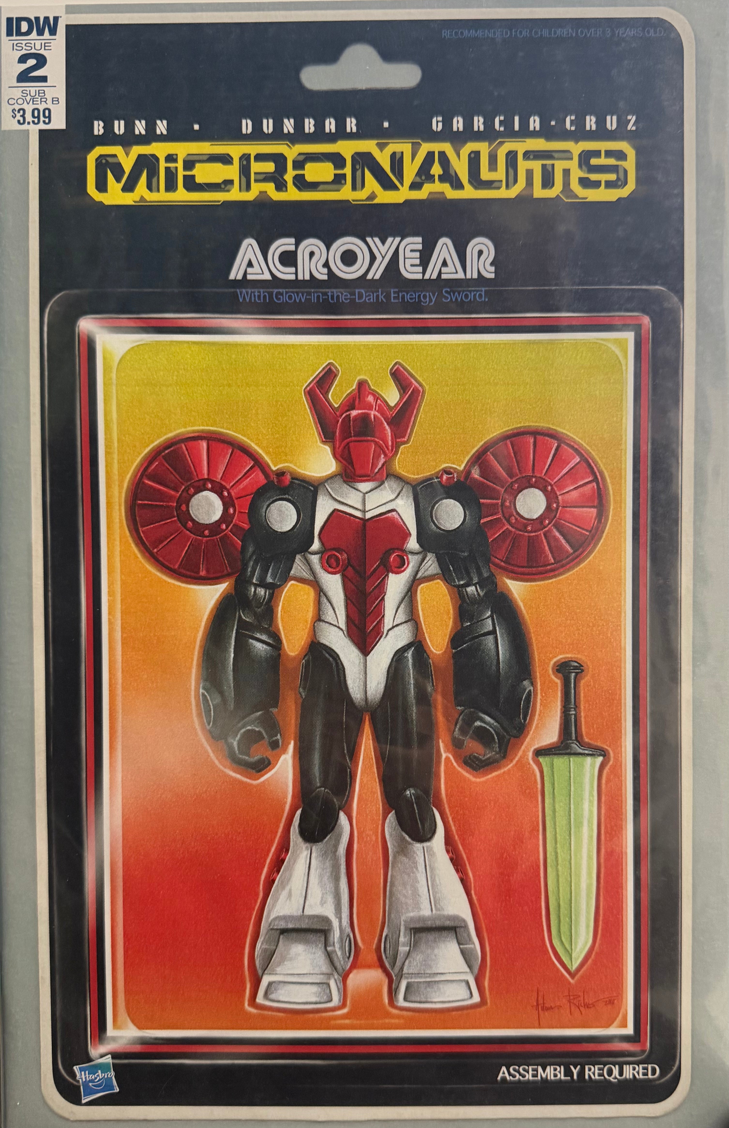 Micronauts # 2 - Subscription Variant Cover B (IDW Comics 2016)