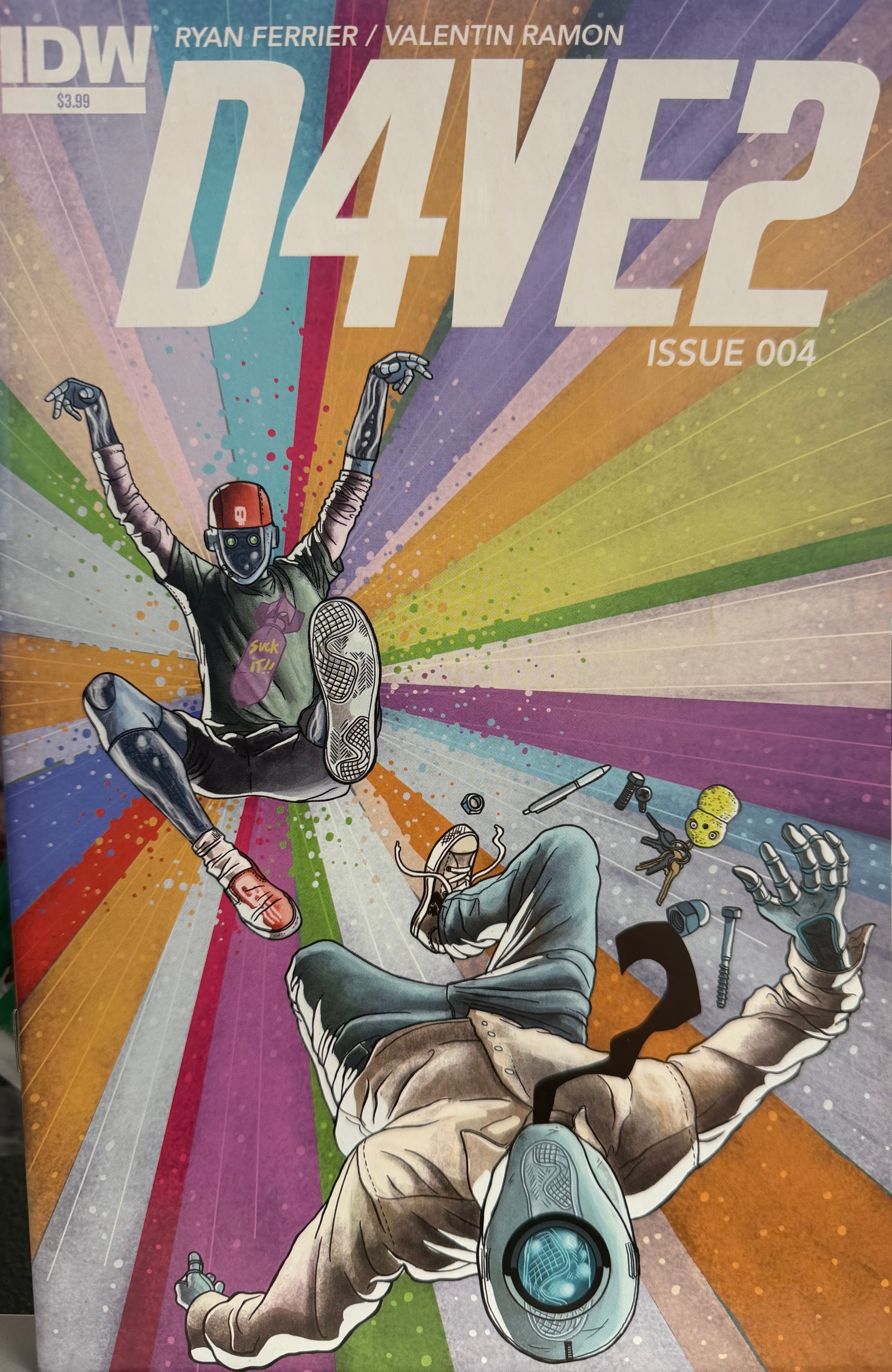 D4VE2 # 4 (IDW Comics 2015)