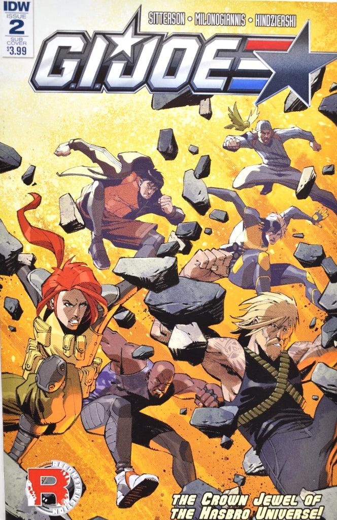 G.I. Joe, volume 5 # 2 - Subscription Cover Variant (IDW Comics 2017)