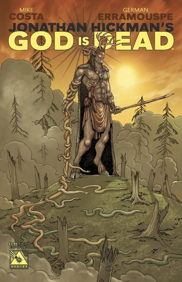 God is Dead # 11 (Avatar Comics 2014) End of Days Variant Cover