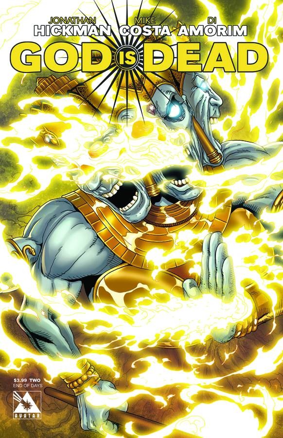 God is Dead # 2 (Avatar Comics 2013) Jacen Burrows End of Days Variant