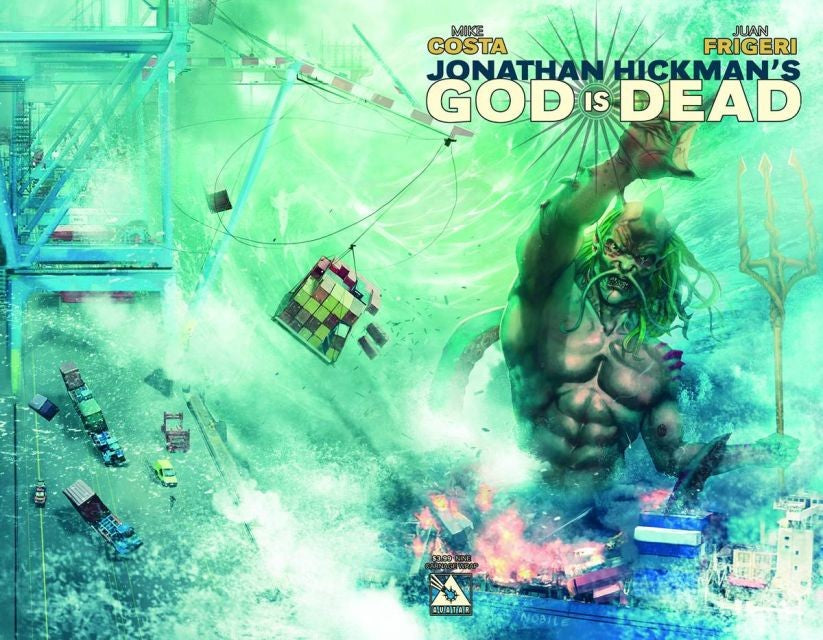 God is Dead # 9 (Avatar Comics 2014) German Nobile Carnage Wraparound Variant