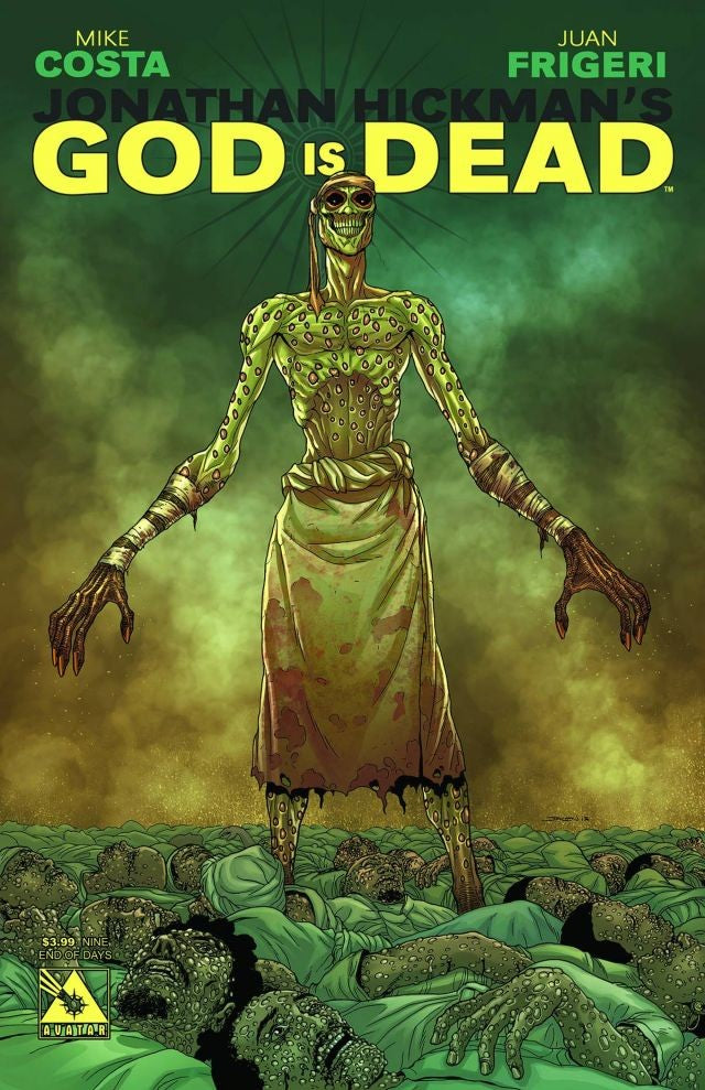 God is Dead # 9 (Avatar Comics 2014) Jacen Burrows End of Days Variant