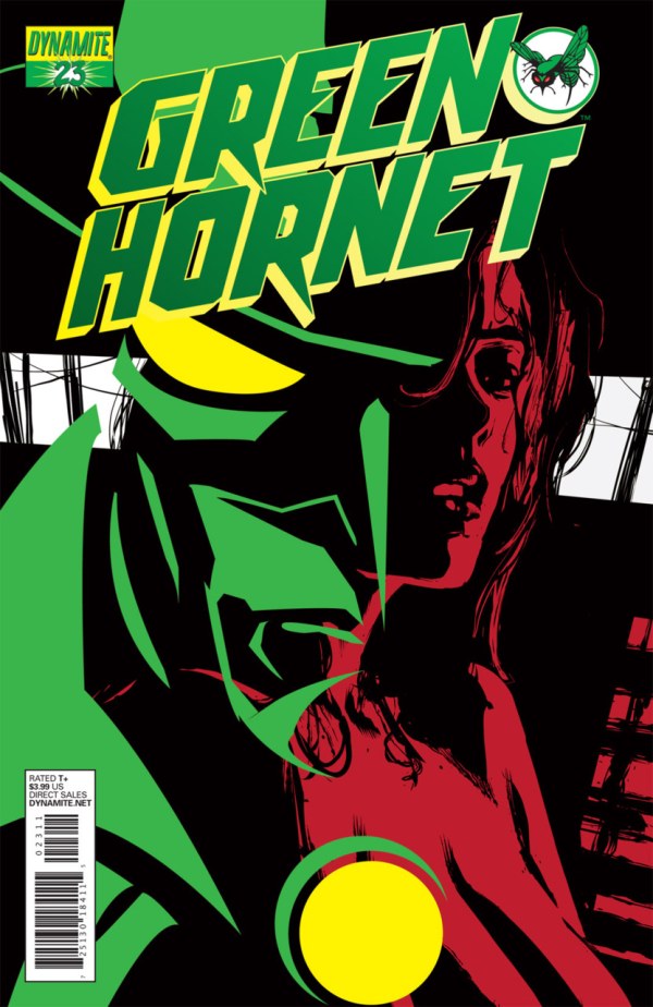 Green Hornet # 23 (Dynamite Comics 2012) Brian Denham Variant Cover