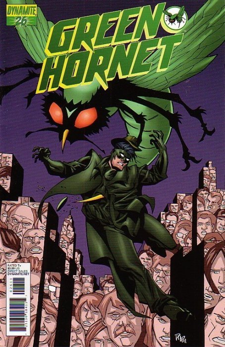 Green Hornet # 26 (Dynamite Comics 2012) Phil Hester Variant Cover