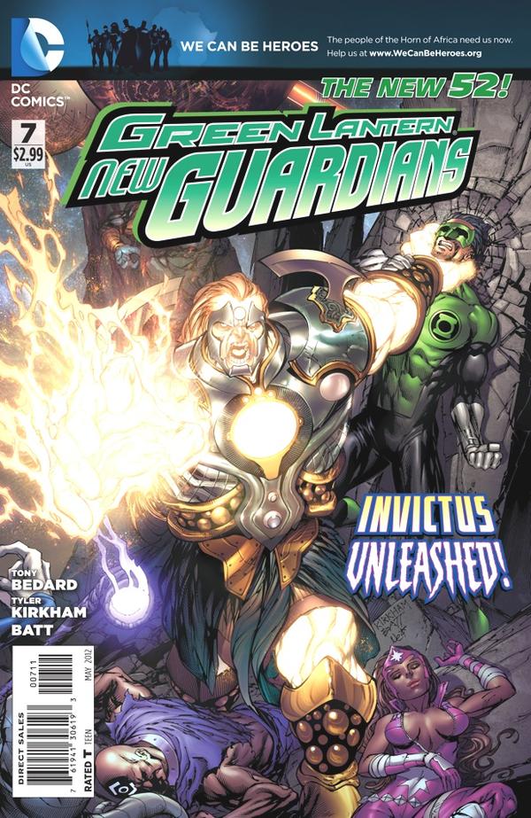Green Lantern New Guardians # 7 (DC Comics 2012)