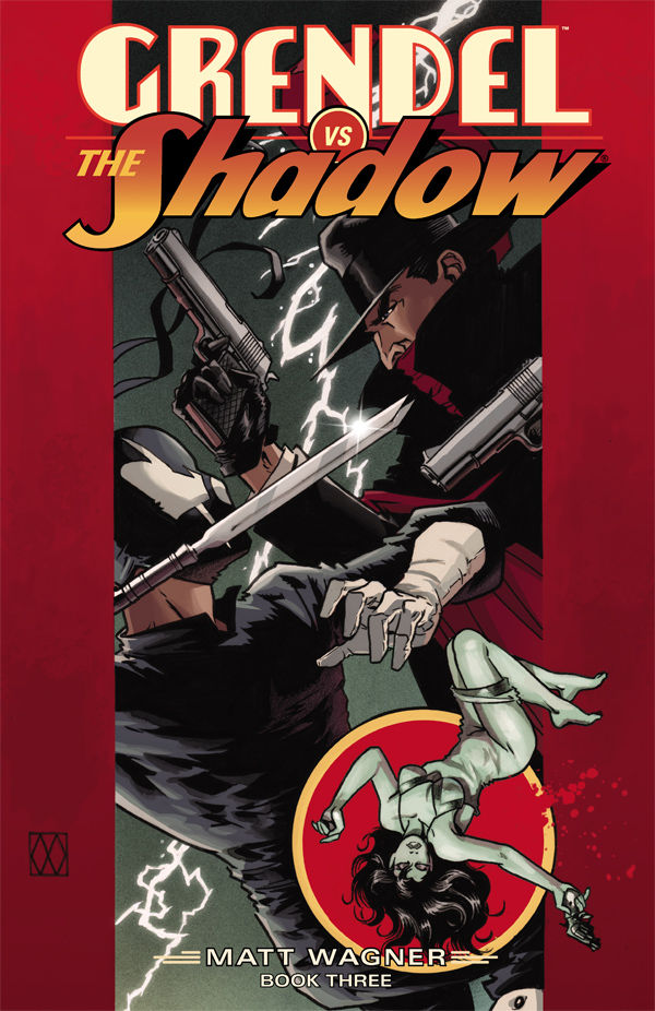 Grendel vs. The Shadow # 3 (Dark Horse / Dynamite Comics 2014)