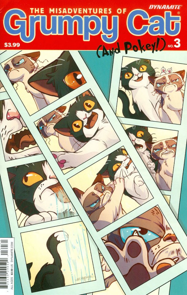 Misadventures of Grumpy Cat And Pokey # 3 (Dynamite Comics 2015) Variant Cover C Michelle Nguyen