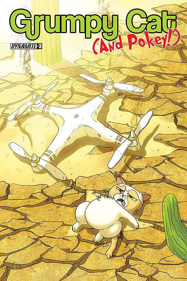 Grumpy Cat And Pokey # 3 of 6 (Dynamite Comics 2016)