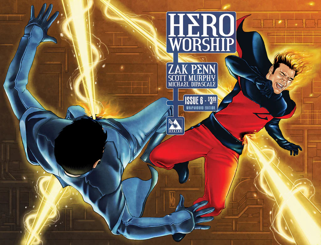 Hero Worship # 6 (Avatar Comics 2014) Wraparound Variant