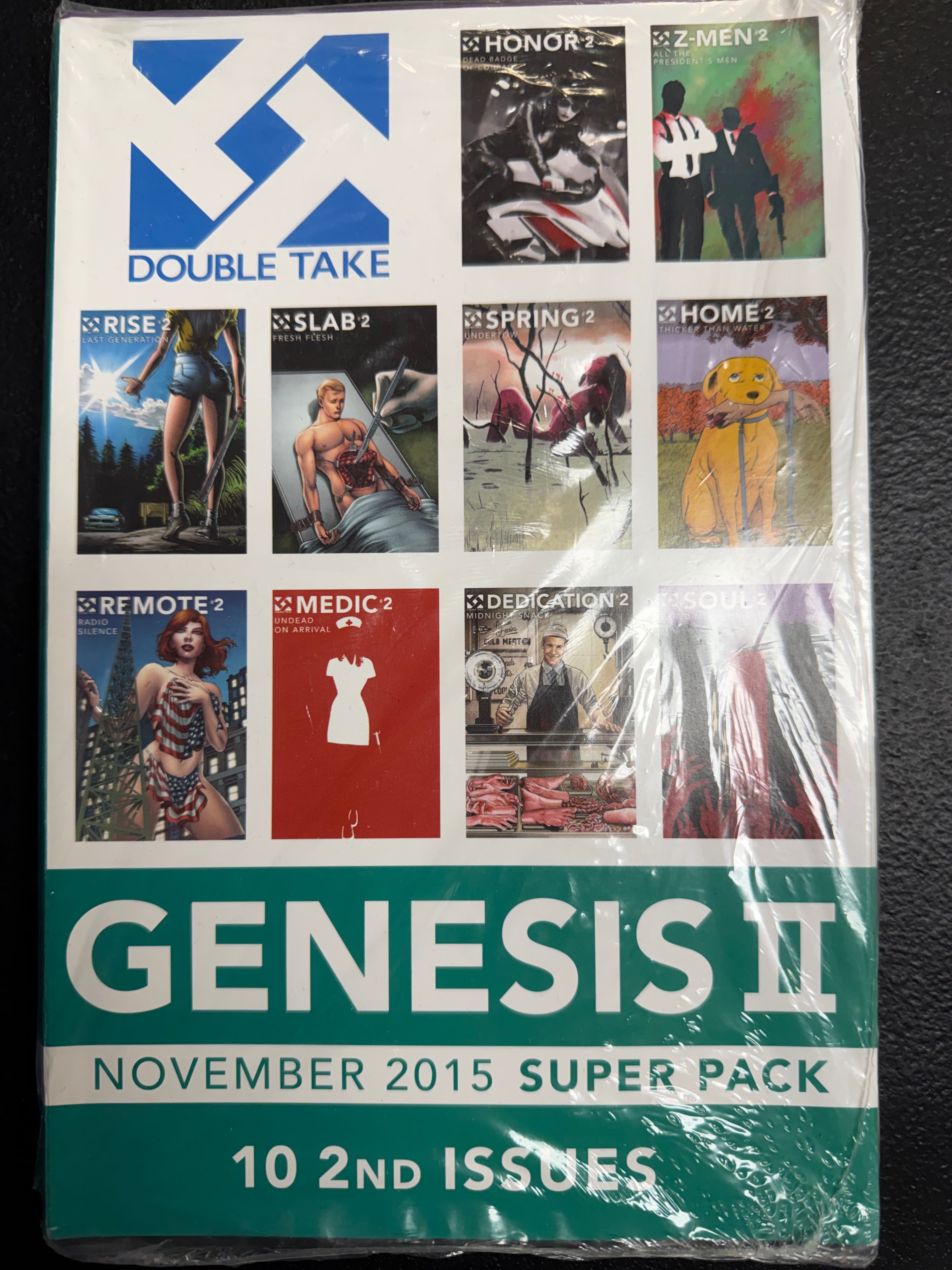 Genesis 10 # 2nd Super Pack Issues (Double Take November 2015)