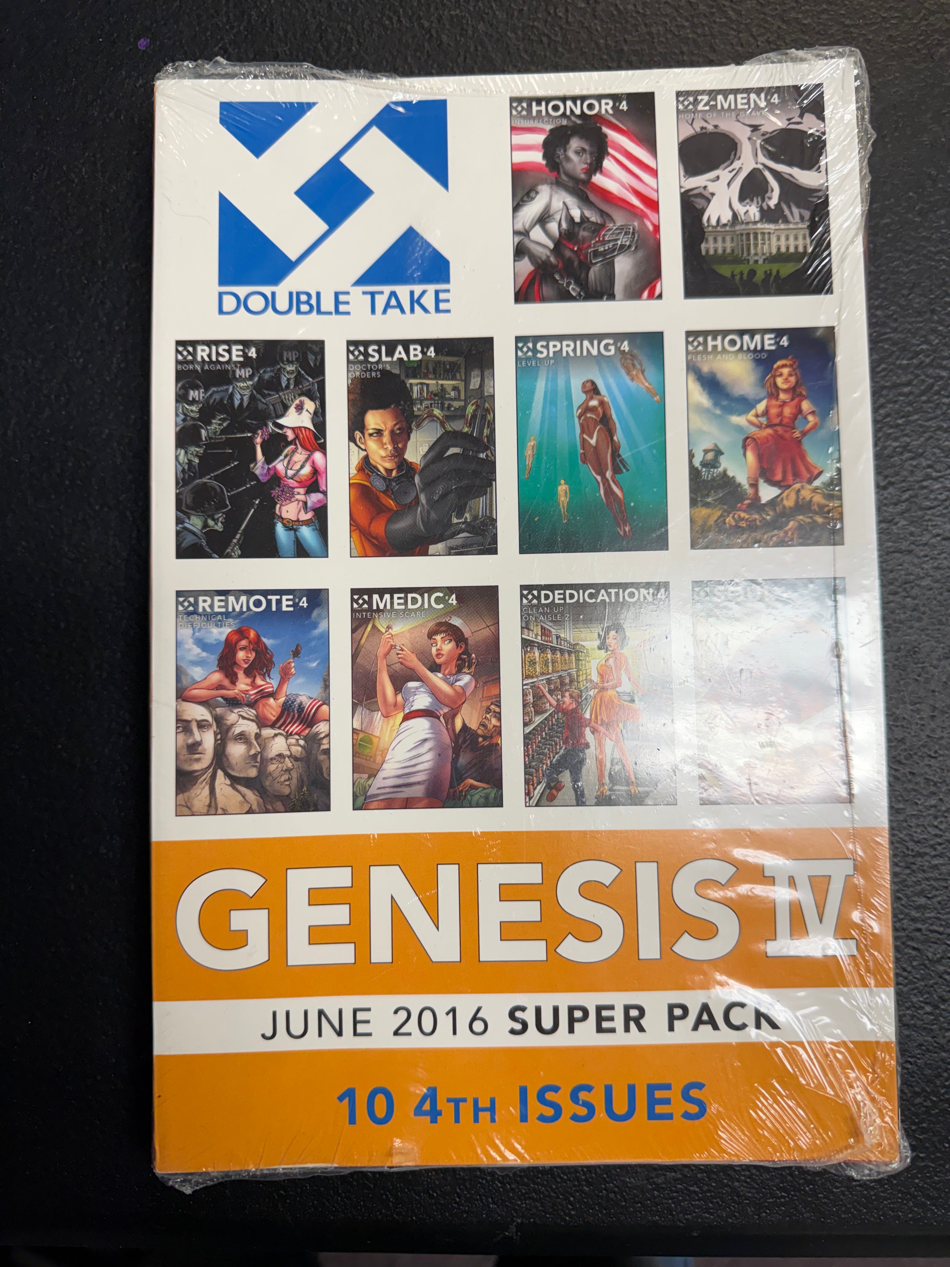 Genesis 10 # 4th Super Pack Issues (Double Take June 2016)
