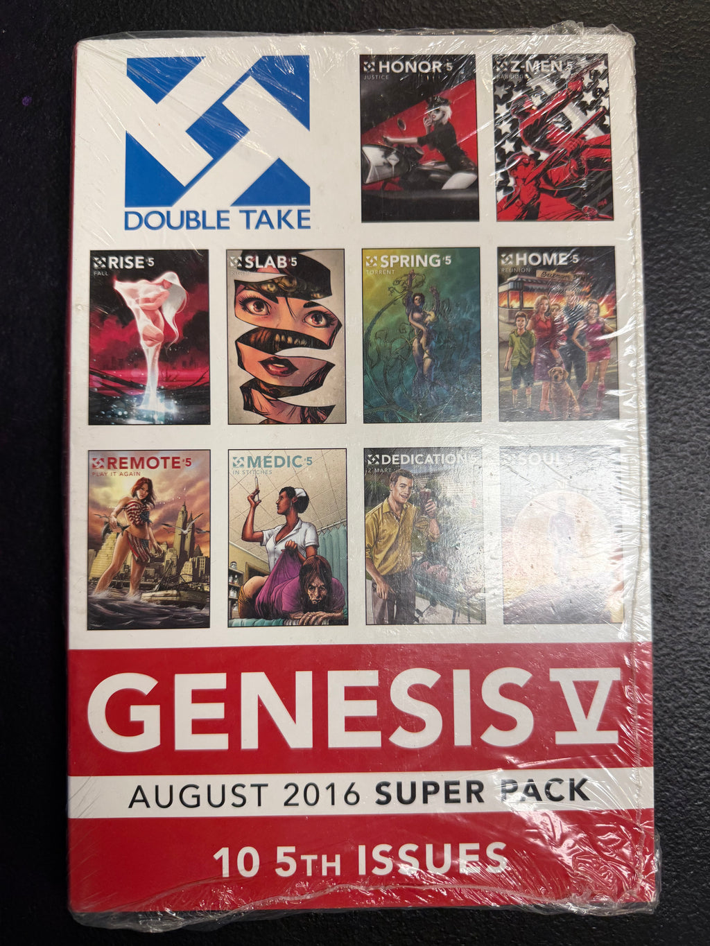 Genesis 10 # 5th Super Pack Issues (Double Take August 2016)