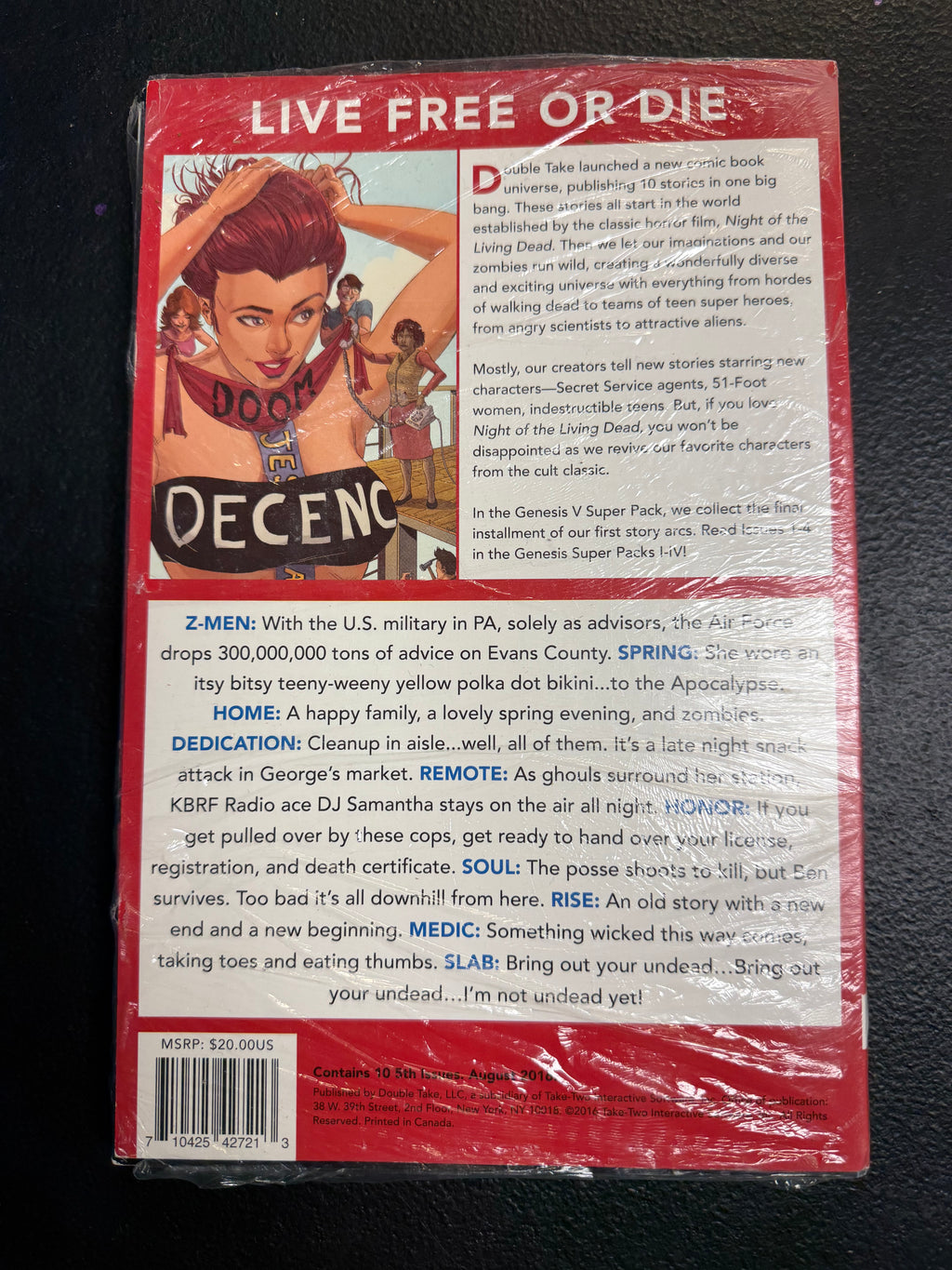 Genesis 10 # 5th Super Pack Issues (Double Take August 2016)