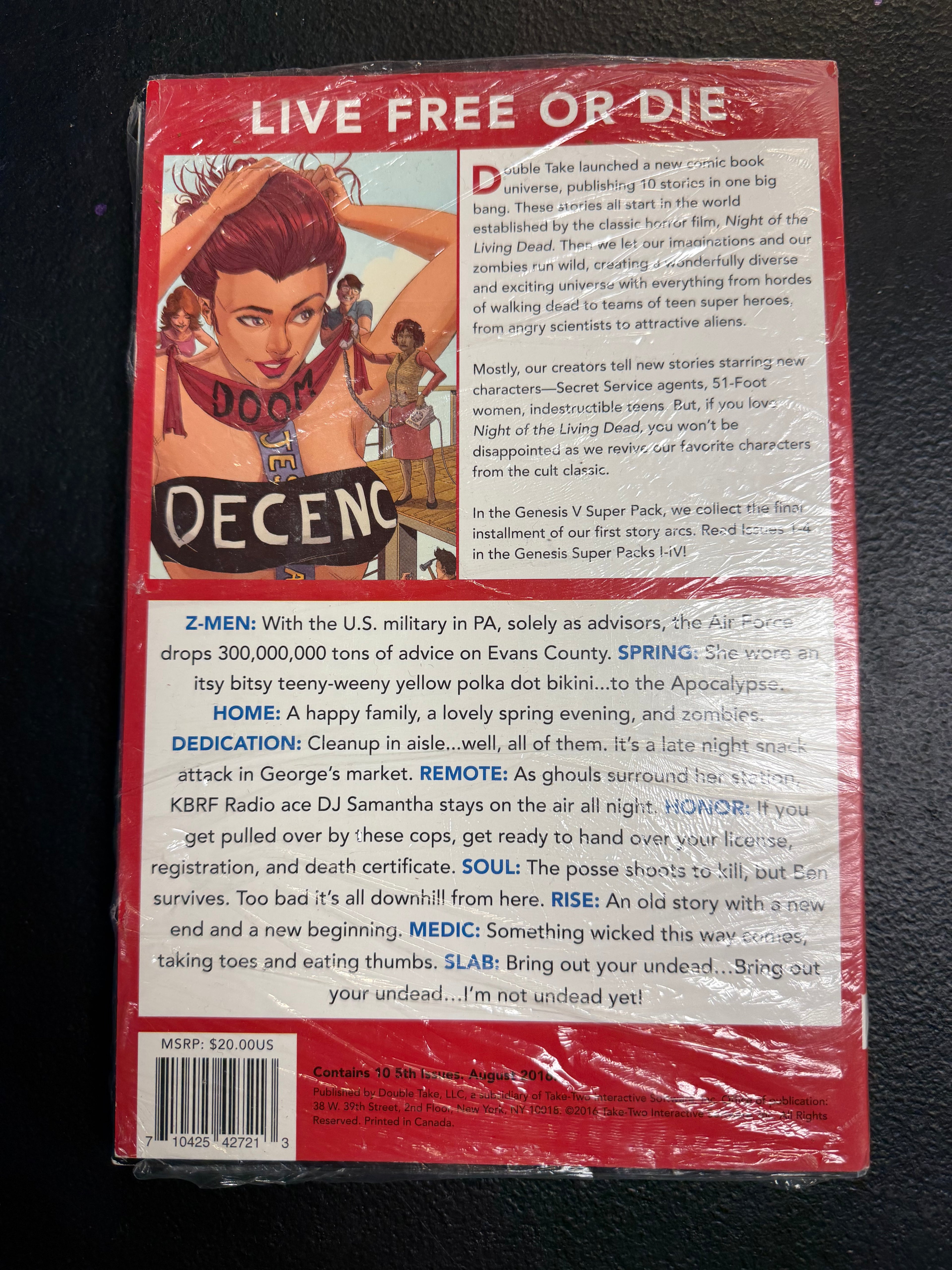 Genesis 10 # 5th Super Pack Issues (Double Take August 2016)