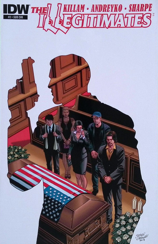 Illegitimates # 2 of 6 - Subscription Variant Cover (IDW Comics 2014)