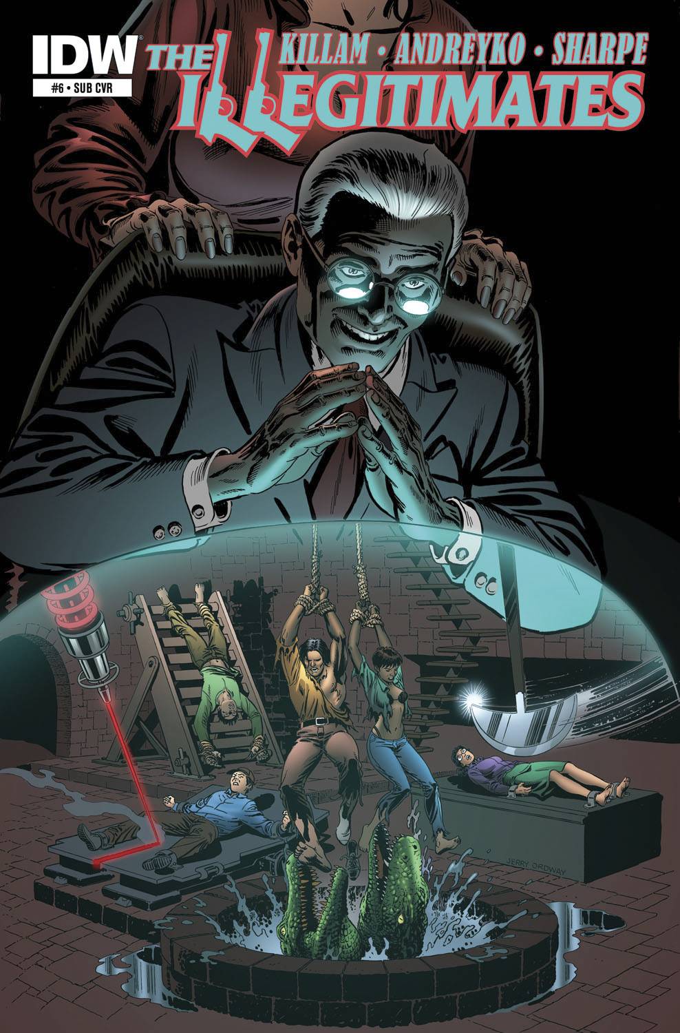 Illegitimates # 6 of 6 - Subscription Variant Cover (IDW Comics 2014)