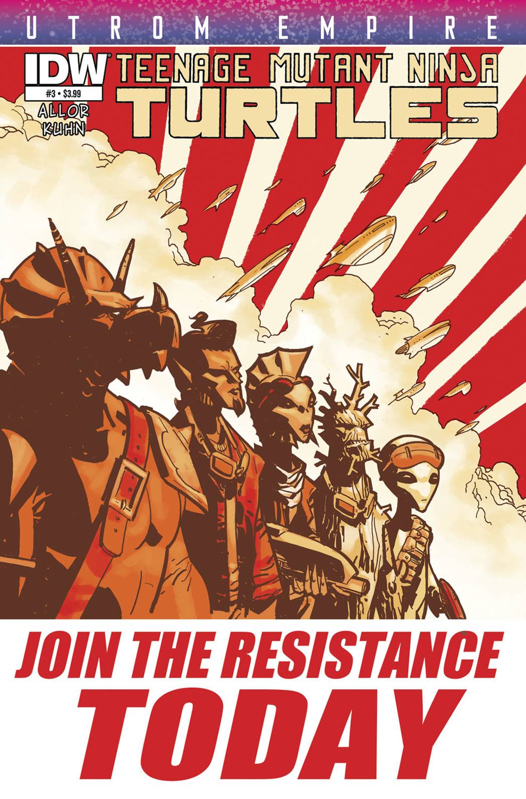 TMNT: Utrom Empire # 3 of 3 (IDW Comics 2013)