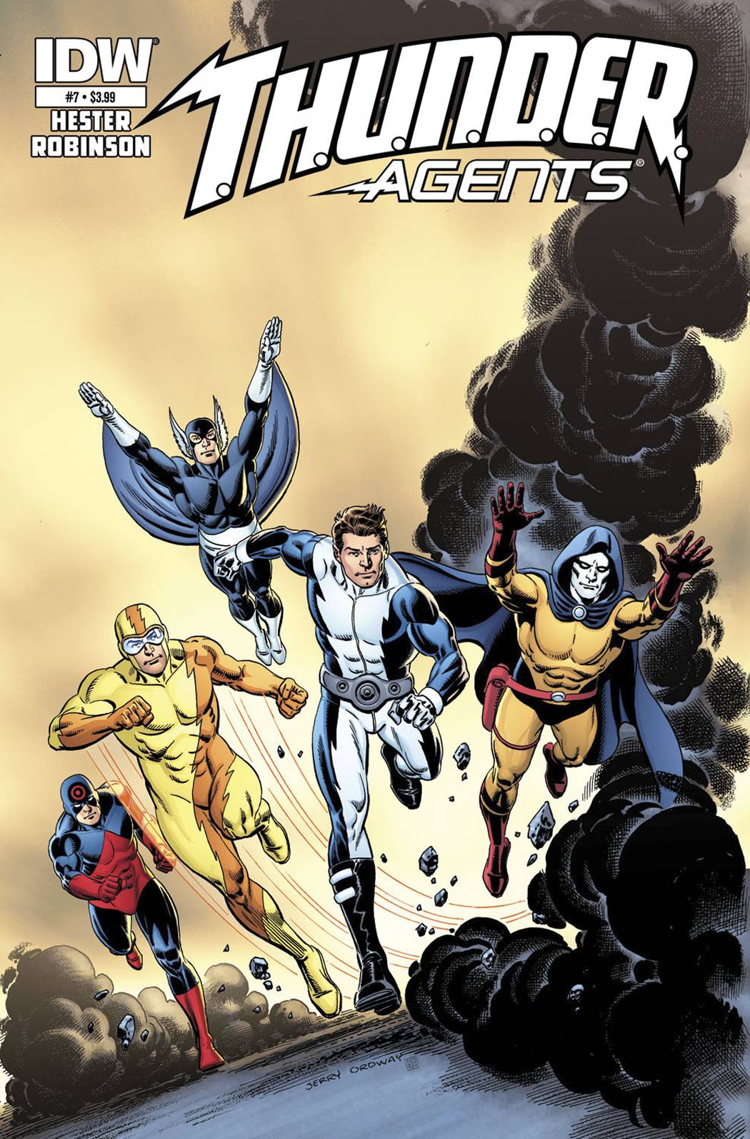 Thunder Agents # 7 (IDW Comics 2014) Subscription Cover