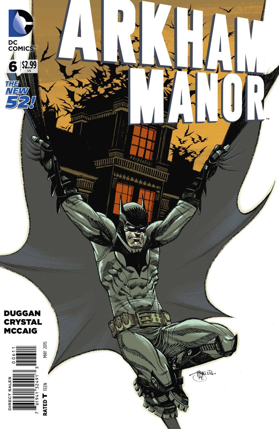 Arkham Manor # 6 (DC Comics 2015)