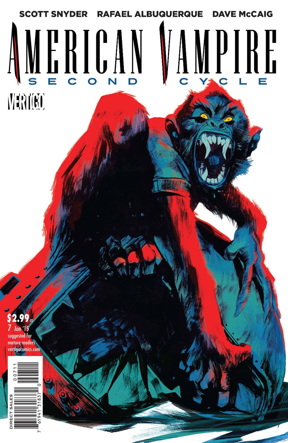 American Vampire Second Cycle #  7 (DC Comics 2015)