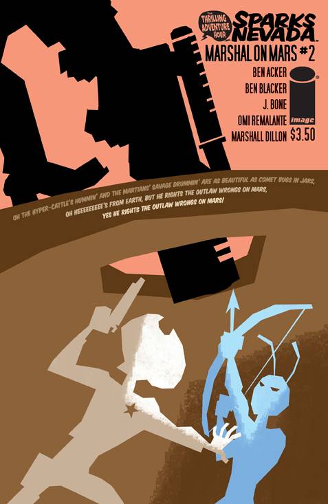 Sparks Nevada Marshal on Mars # 2 (Image Comics 2015)
