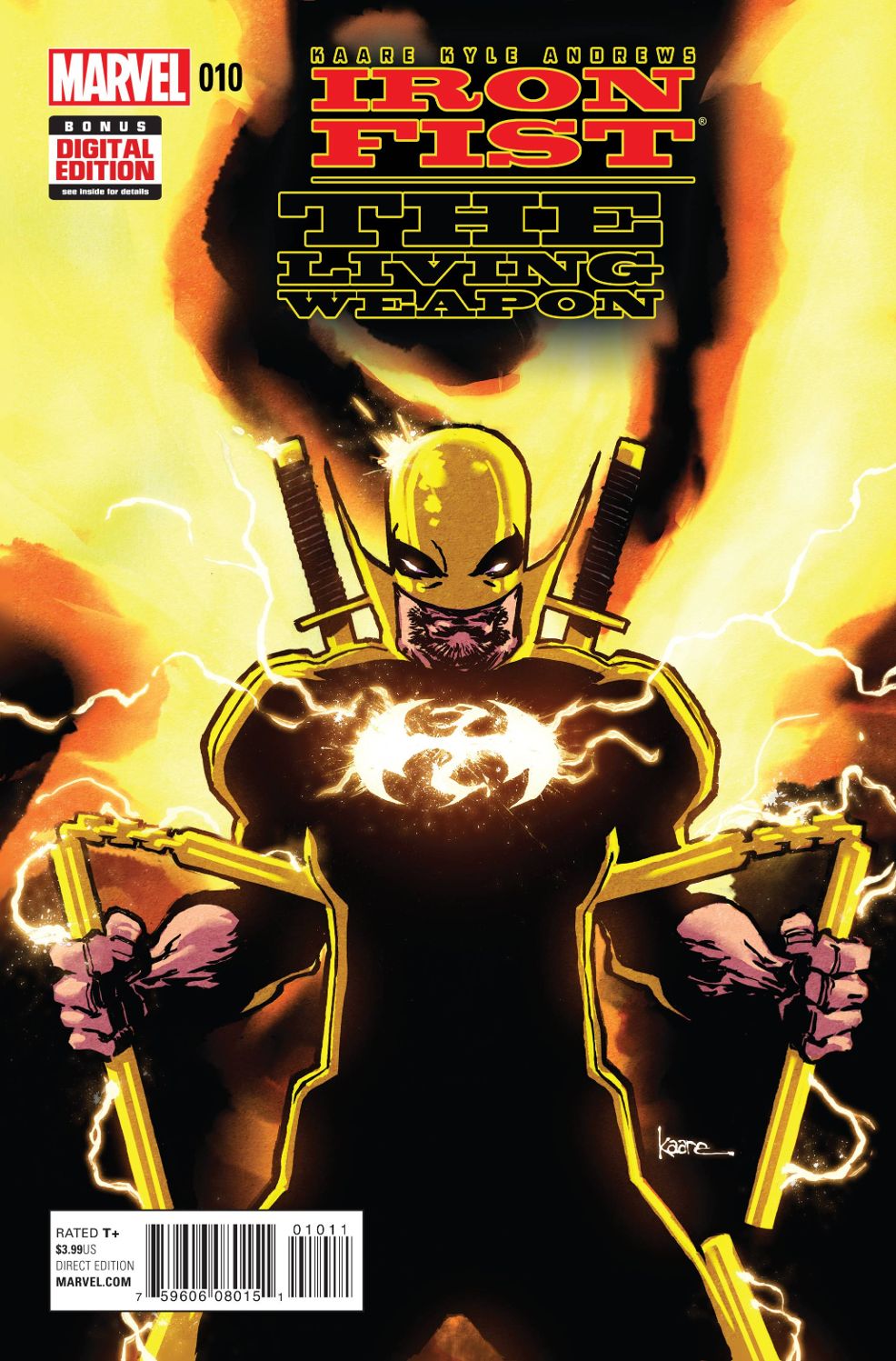 Iron Fist: The Living Weapon # 10 (Marvel Comics 2015)