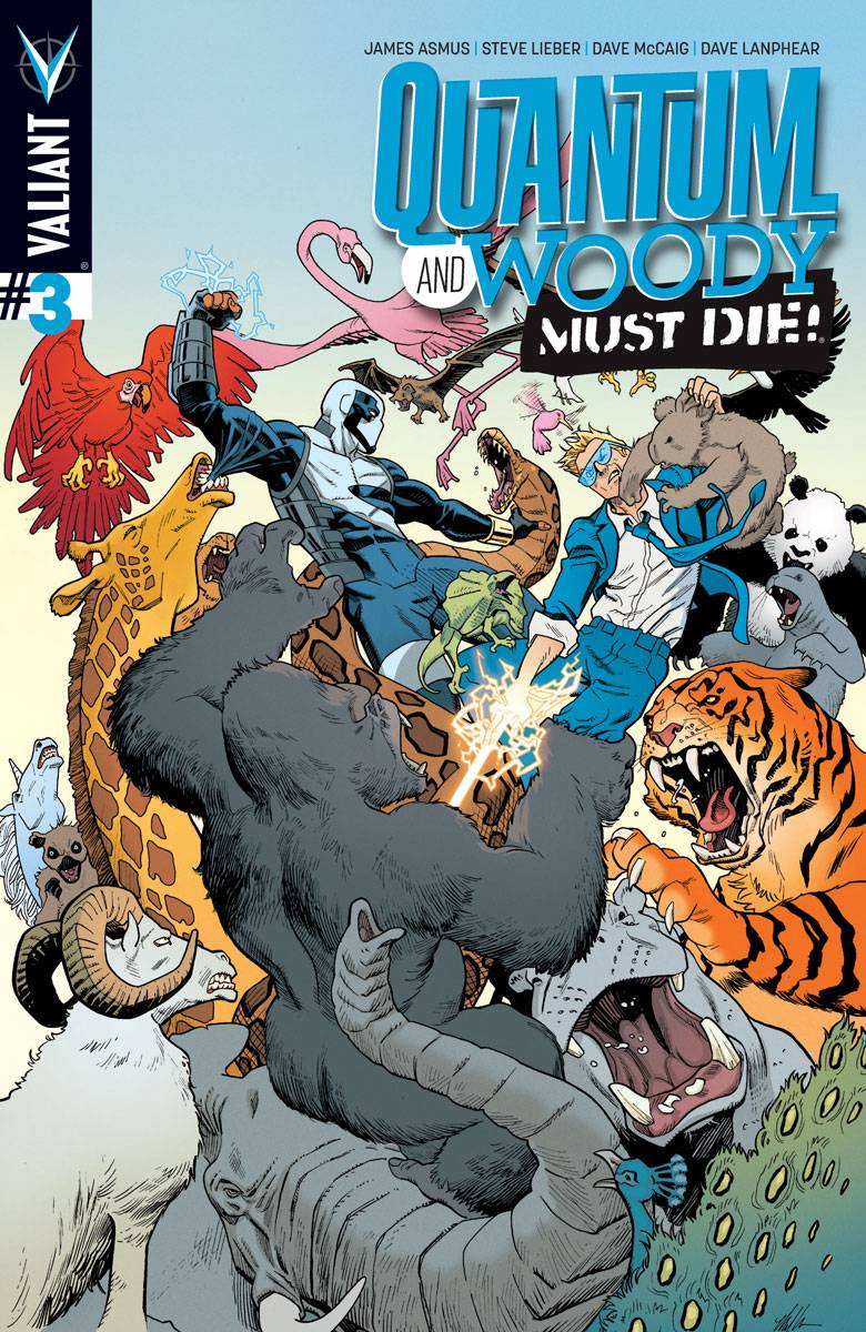 Quantum and Woody Must Die # 3 (Valiant Comics 2015)