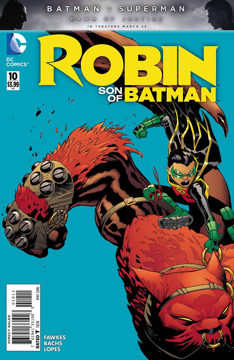 Robin Son of Batman # 10 (DC Comics 2015)