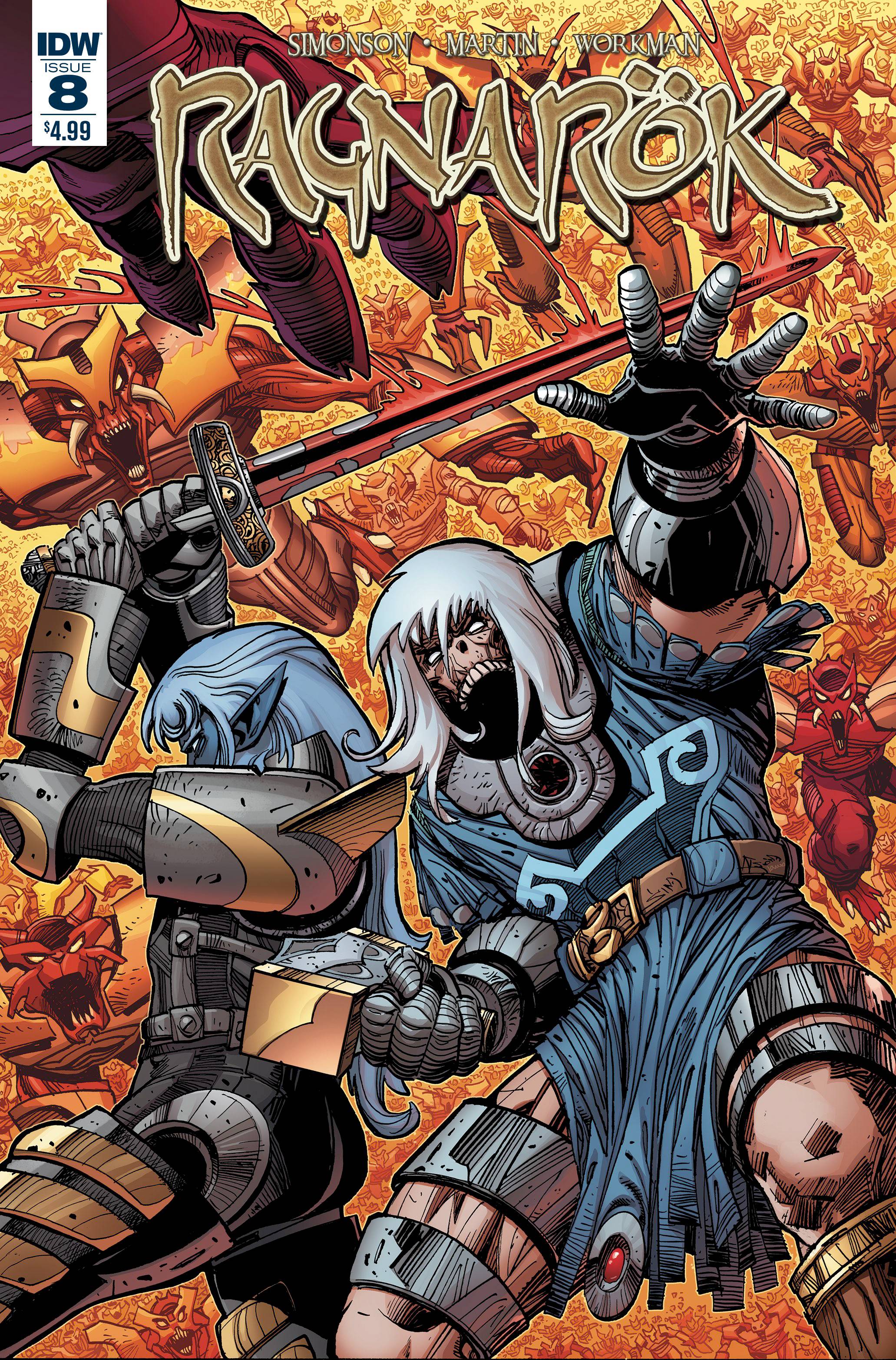 Ragnarok # 8 (IDW Comics 2016)