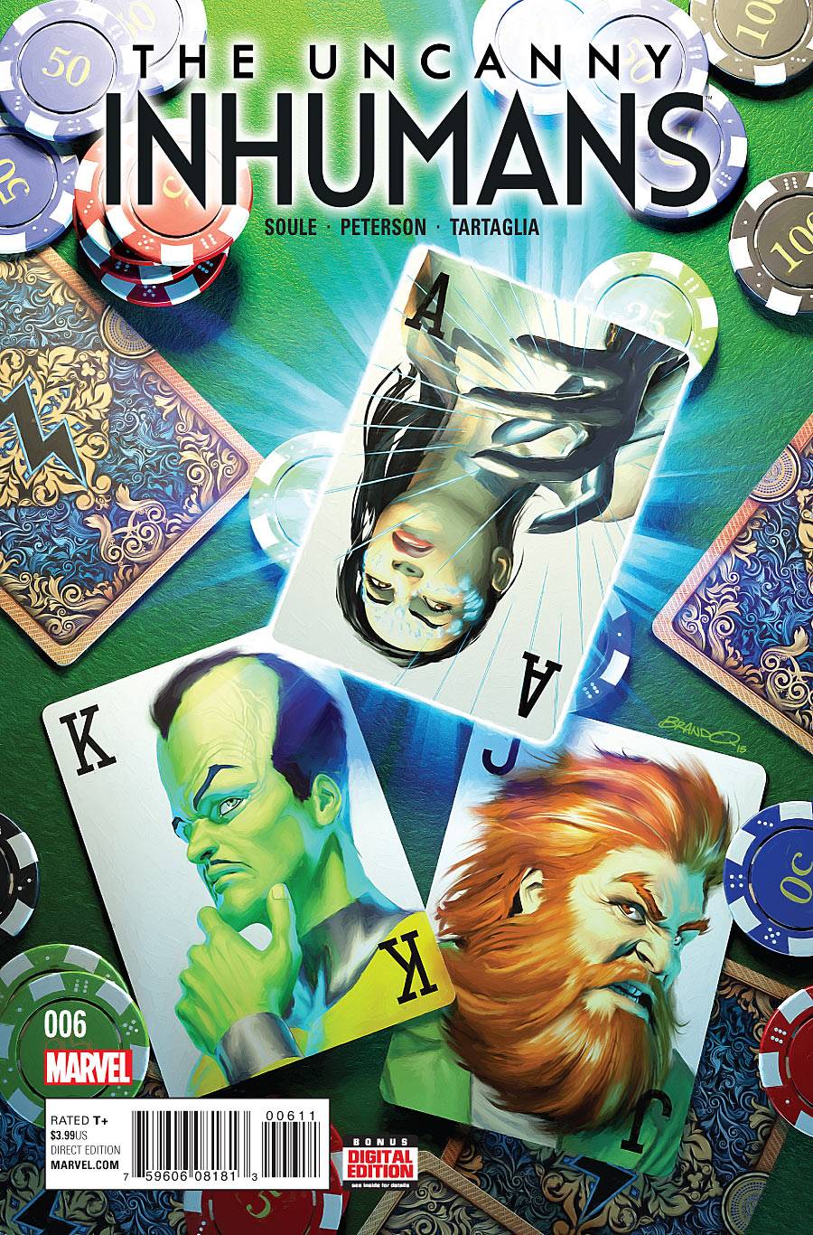 Uncanny Inhumans #  6 (Marvel Comics 2015)