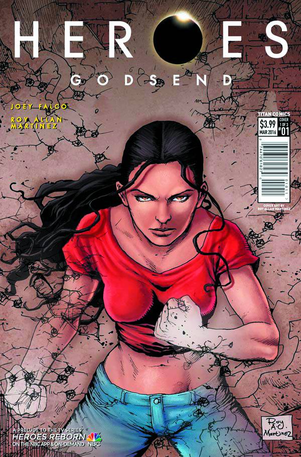 Heroes Godsend #  1 of 5 (Titan Comics 2016)