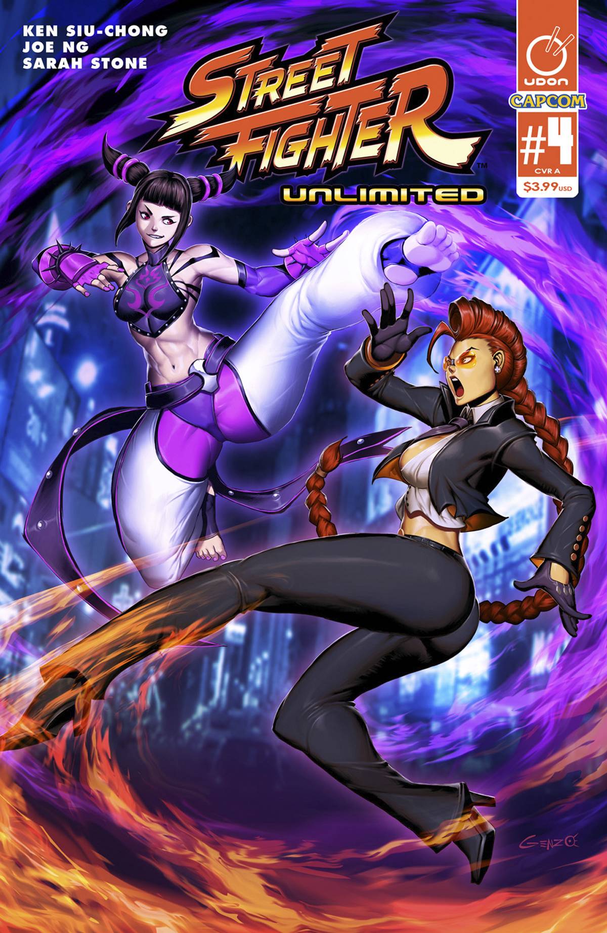 Street Fighter Unlimited # 4 (Udon Comic Book, 2016)