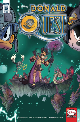 Donald Quest # 5 of 5 (IDW Comics 2017)