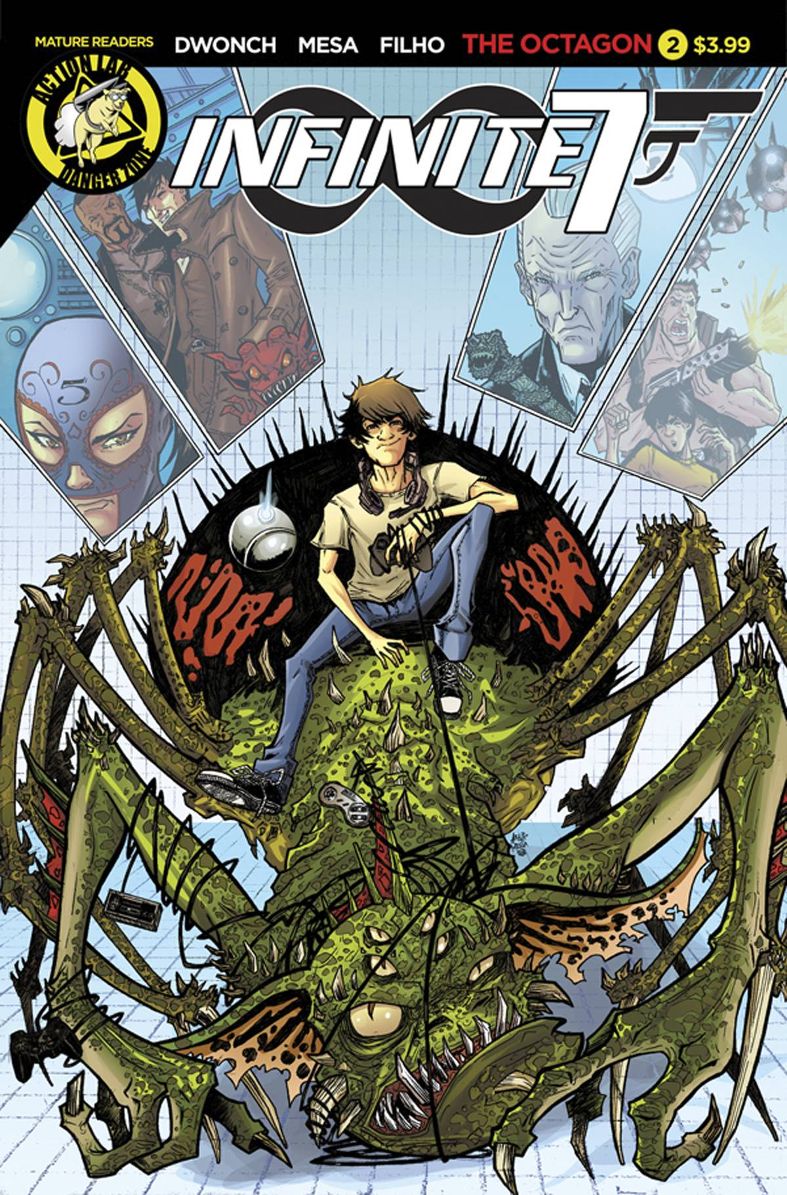 Infinite Seven #  2 (Action Lab Comics 2017)