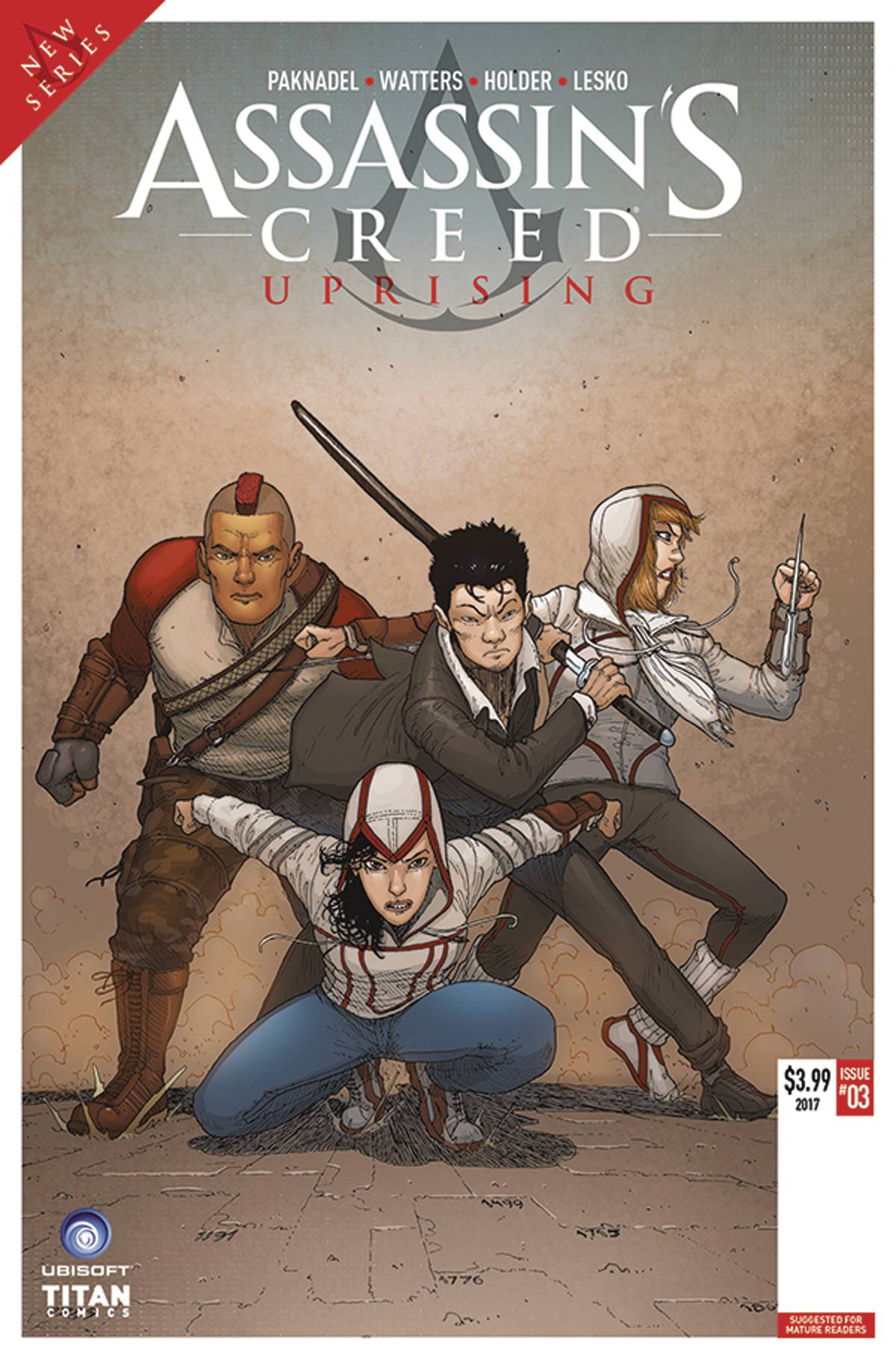 Assassin's Creed: Uprising #  3 (Titan Comics 2017)