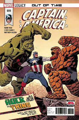 Captain America # 699 (Marvel Comics 2018)