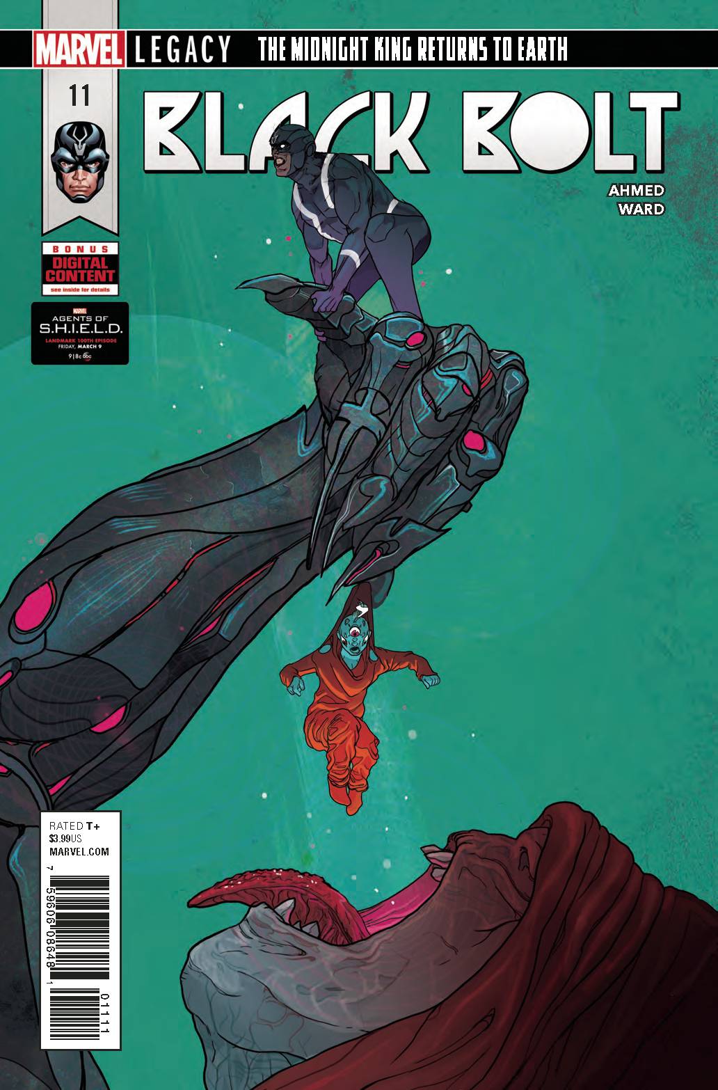 Black Bolt # 11 (Marvel Comics 2018)