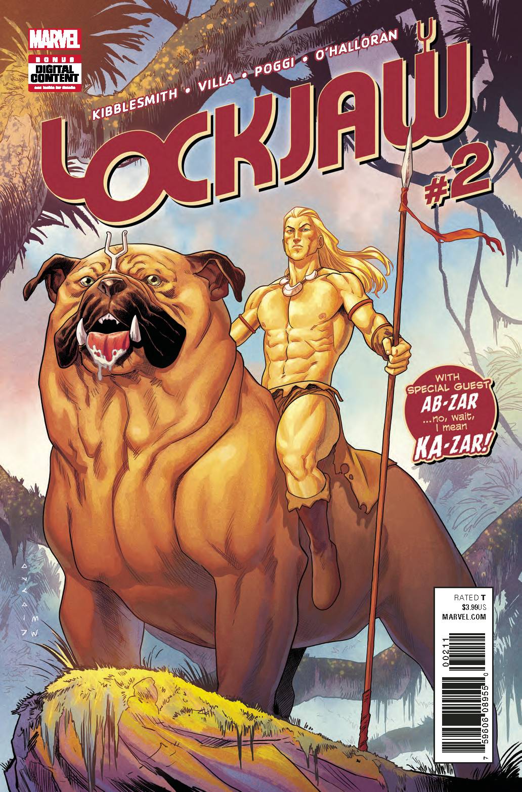 Lockjaw #  2 of 4 (Marvel Comics 2018)