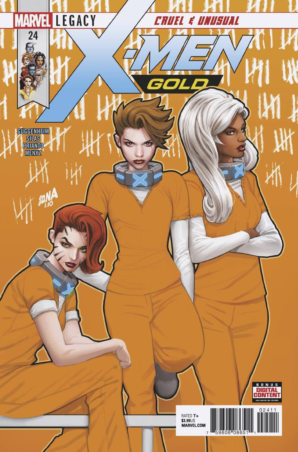 X-Men Gold # 24 LEG (Marvel Comics 2018)