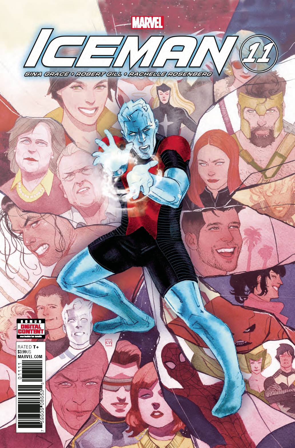 Iceman LEG # 11 (Marvel Comics 2018)