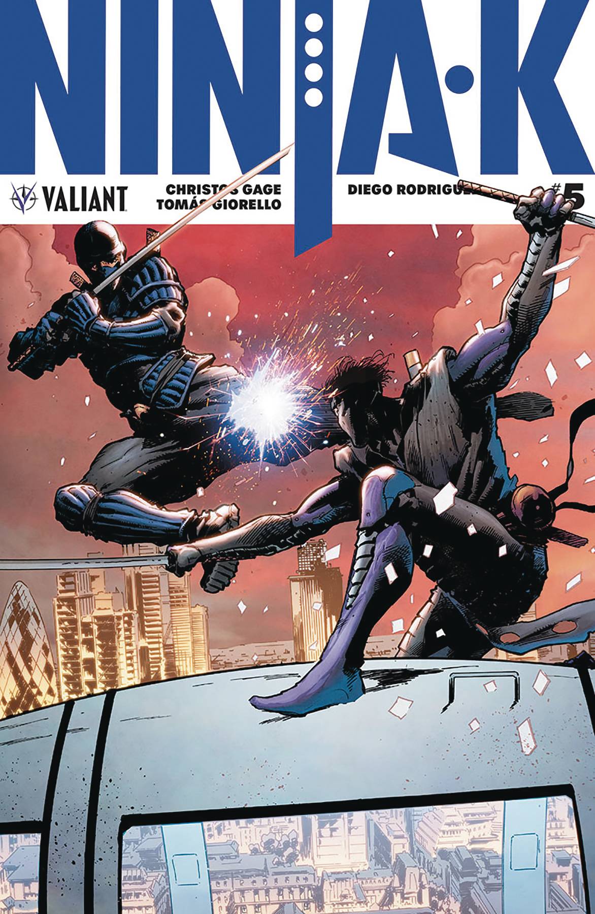 Ninja-K #  5 (Valiant Comics 2018)
