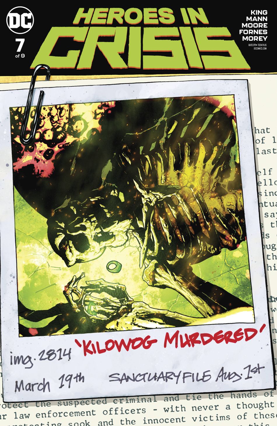 Heroes In Crisis #  7 of 9 (DC Comics 2019)