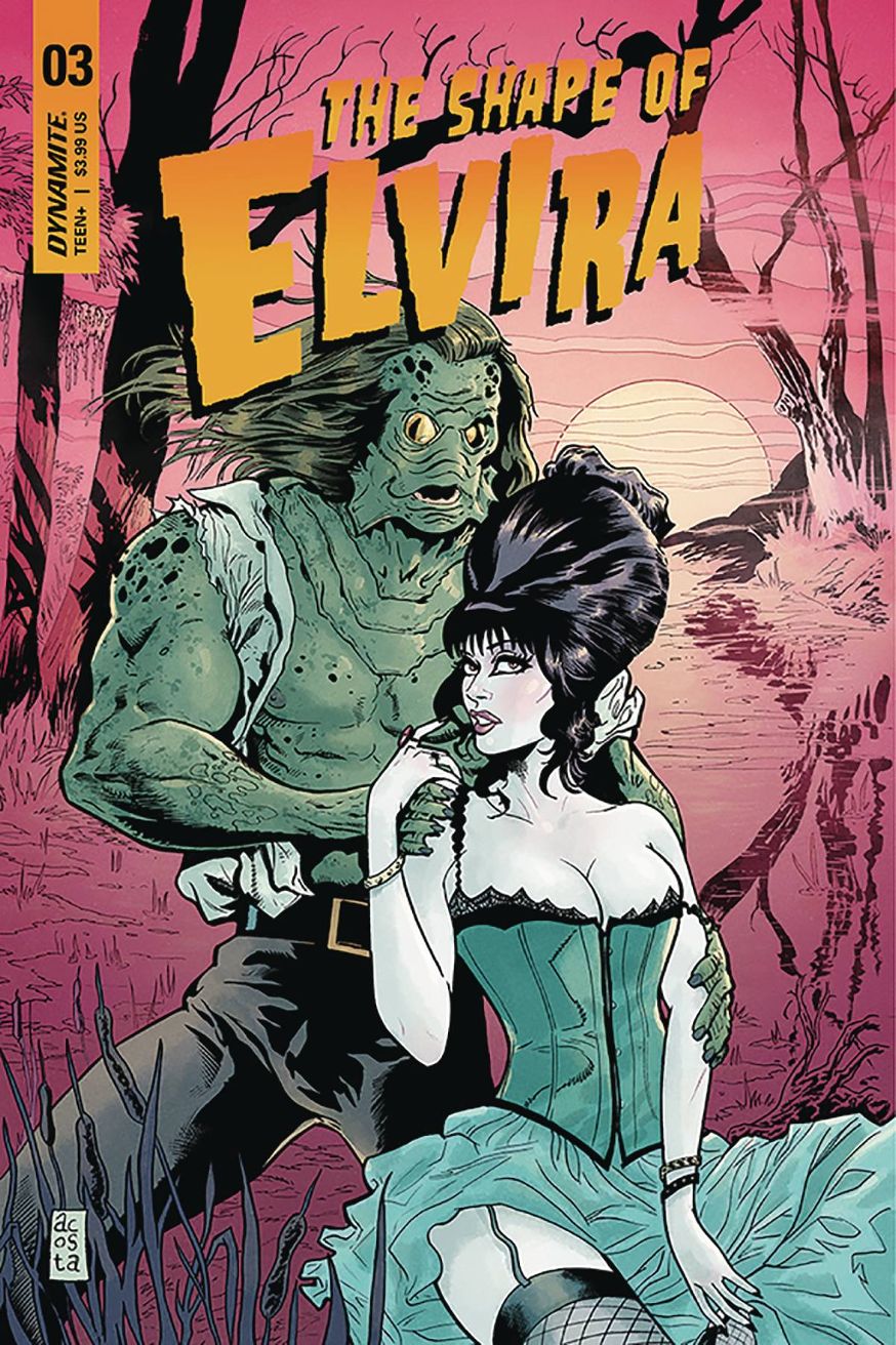 Elvira: The Shape Of Elvira #  3 of 4 (Dynamite Comics 2019) Cover C
