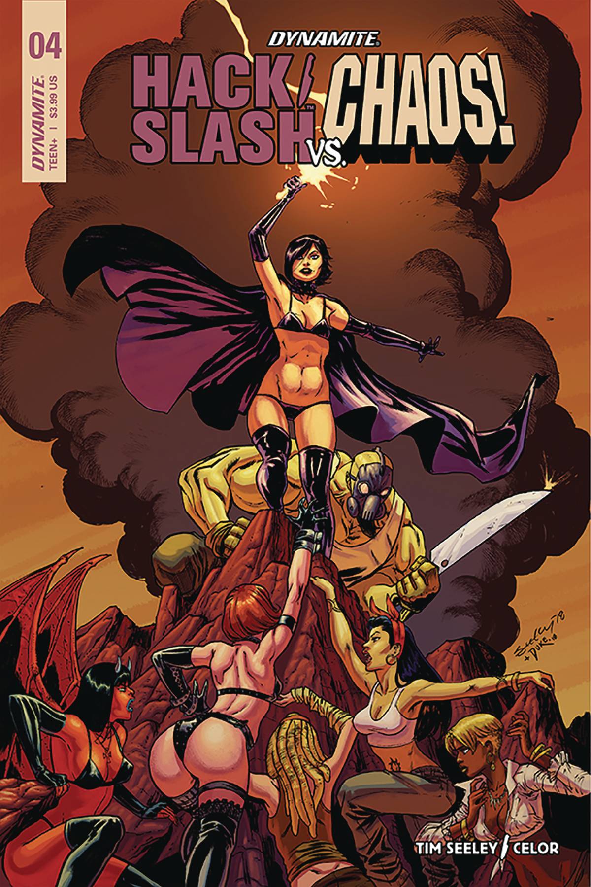 Hack Slash vs. Chaos # 4 (Dynamite Comics 2019)